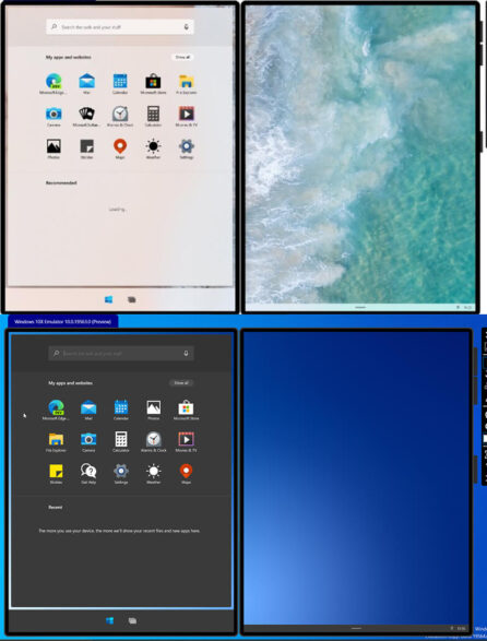 Светлая и темная темы windows 10x Светлая и темная темы windows 10x